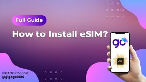How to install Kazakhstan eSIM
